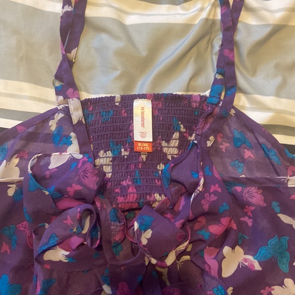 no boundaries butterfly babydoll tank - Picture 3 of 4